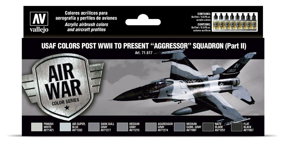 USAF colors post WWII to present Aggressor Squadron Part II