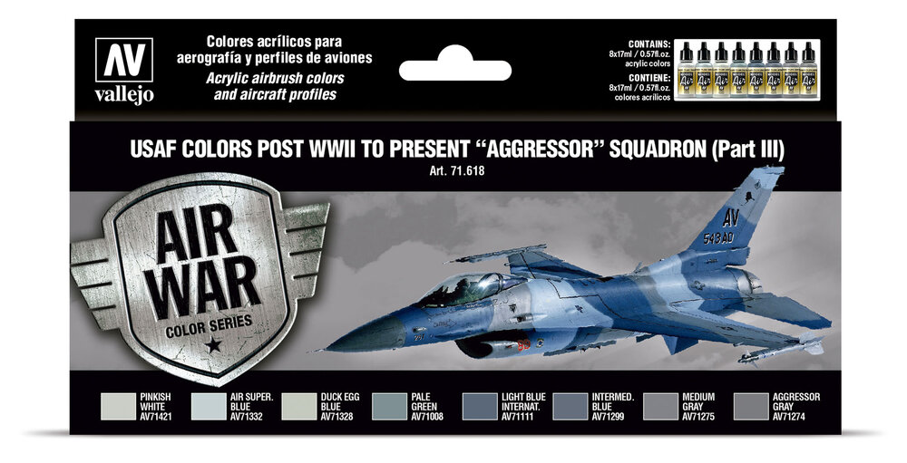 USAF colors post WWII to present Aggressor Squadron Part III