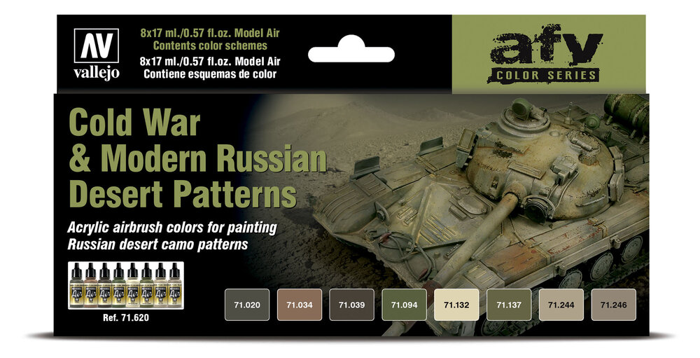 Cold War & Modern Russian Desert Patterns