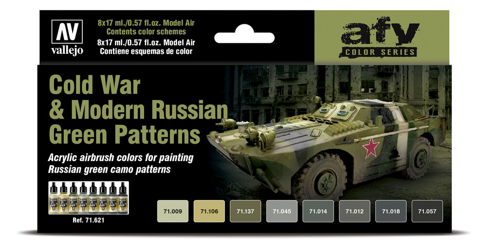 Cold War & Modern Russian Green Patterns