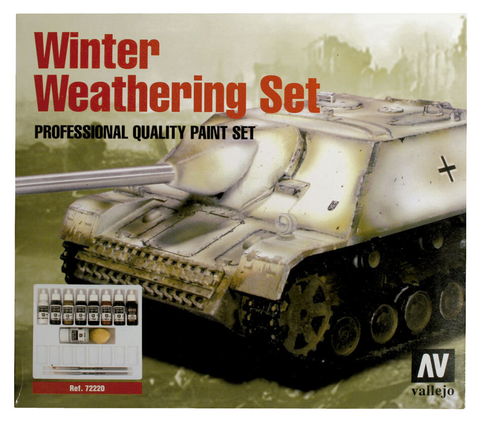 Winter Weathering (9) + 2 Brushes