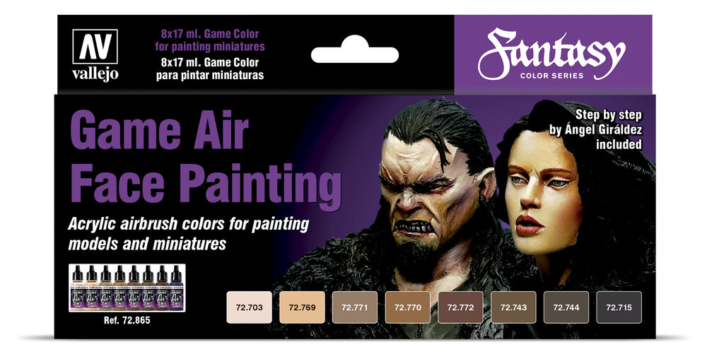 Face Painting (8) by Angel Giraldez