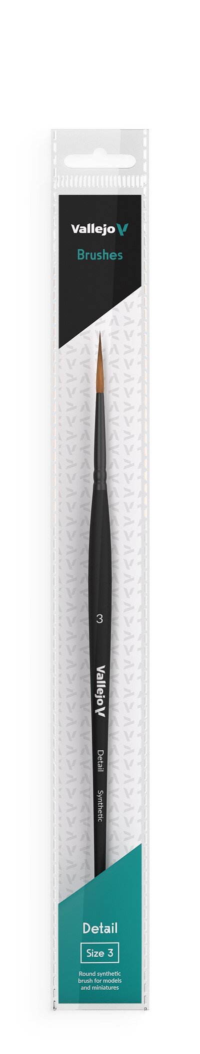 Round Synthetic Brush No. 3