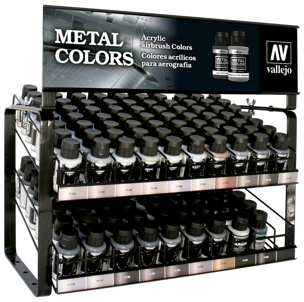 17 Metal Colors, 2 auxiliaries