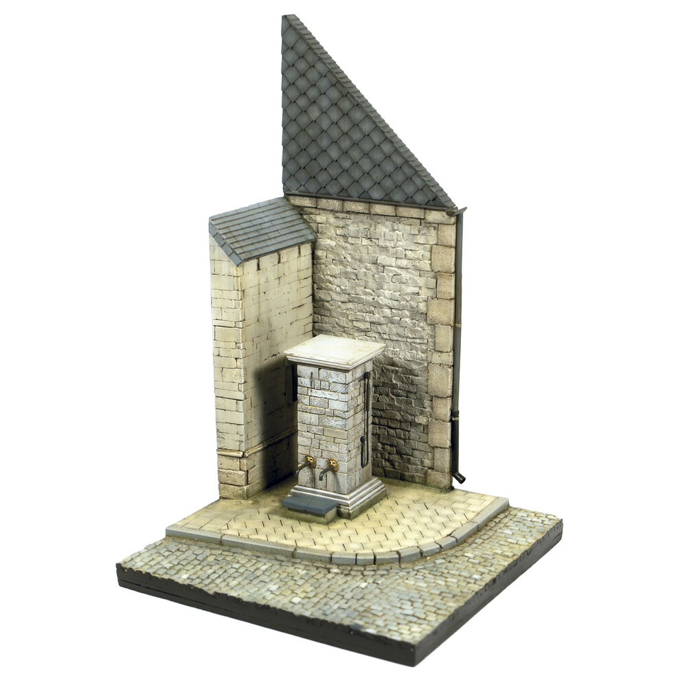 Street Corner with Waterpump Normandy