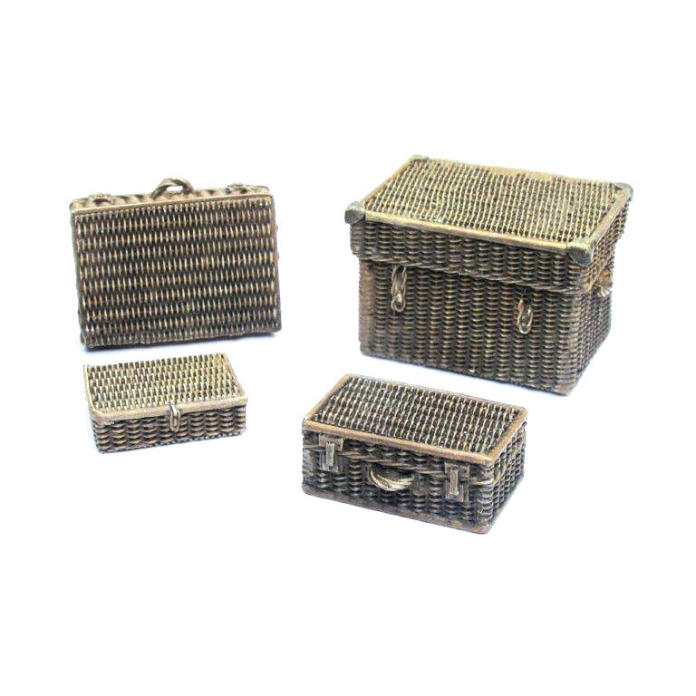 Wicker Suitcases
