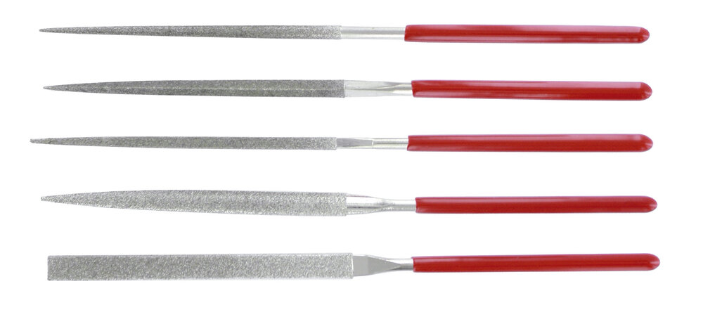 Set of 5 Diamond needle files