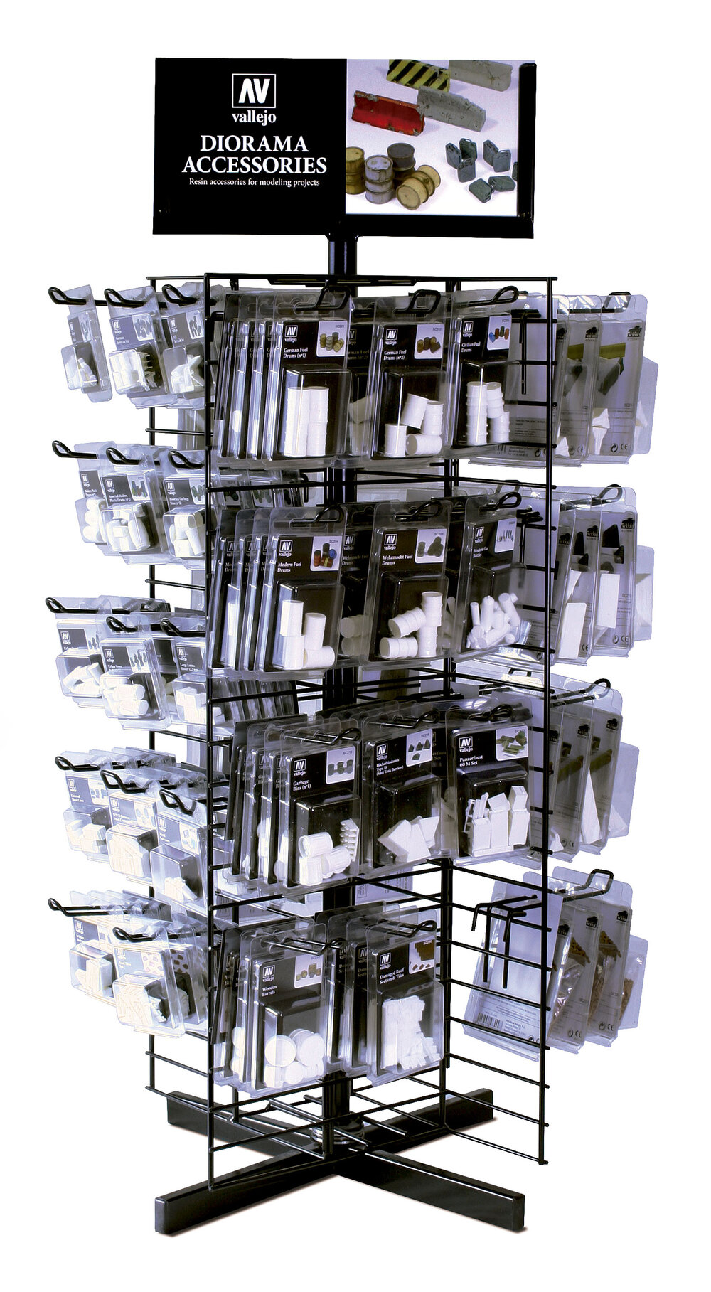 Diorama Accesories - Empty Metal Display