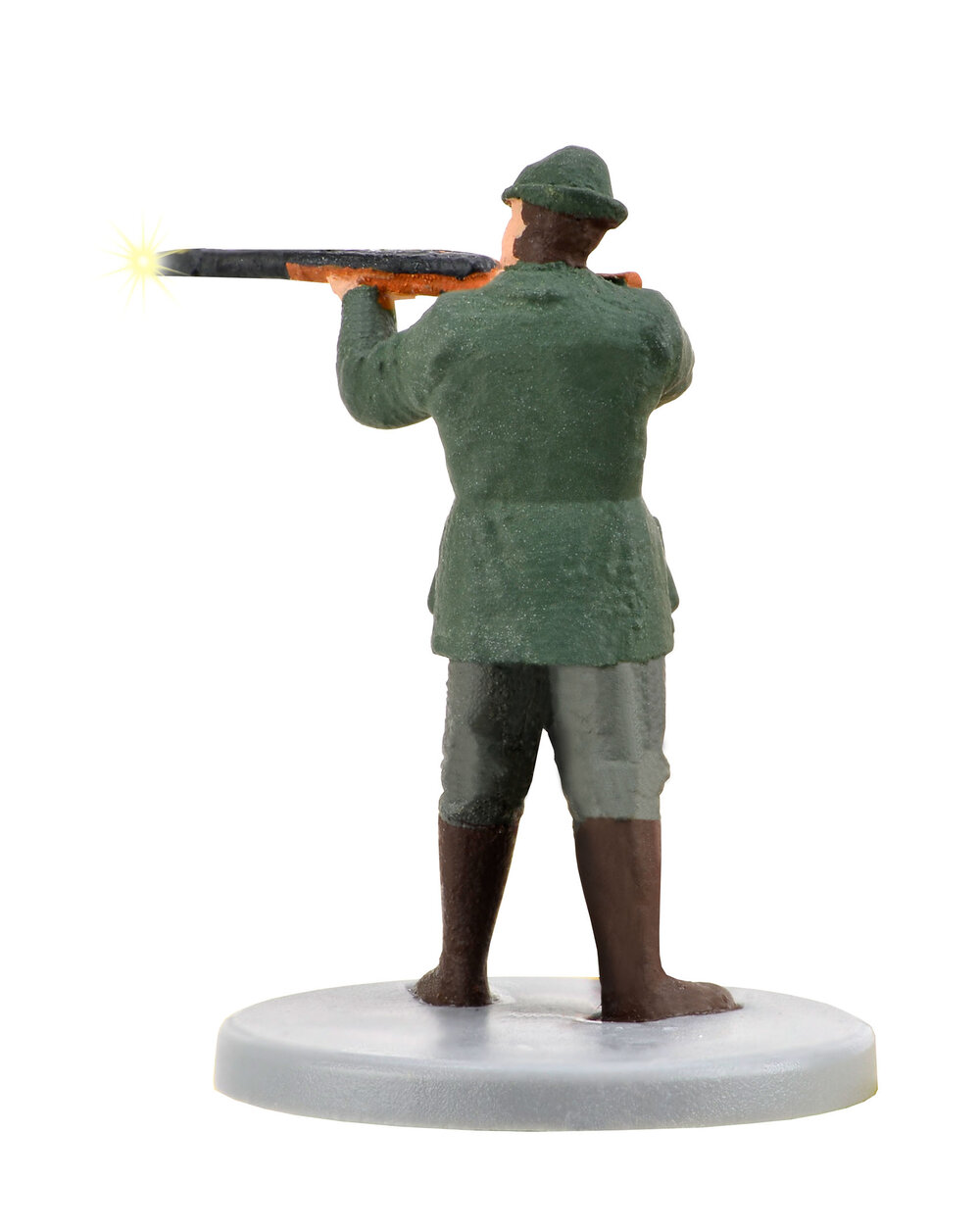 H0 Jaeger mit Gewehr mit Muen