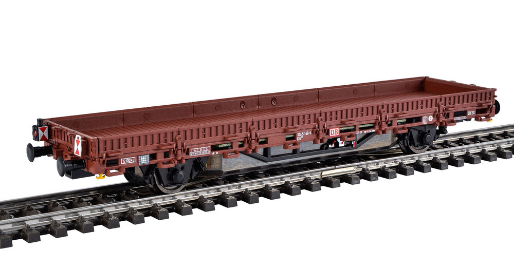 H0 Niederbordwagen braun 3L