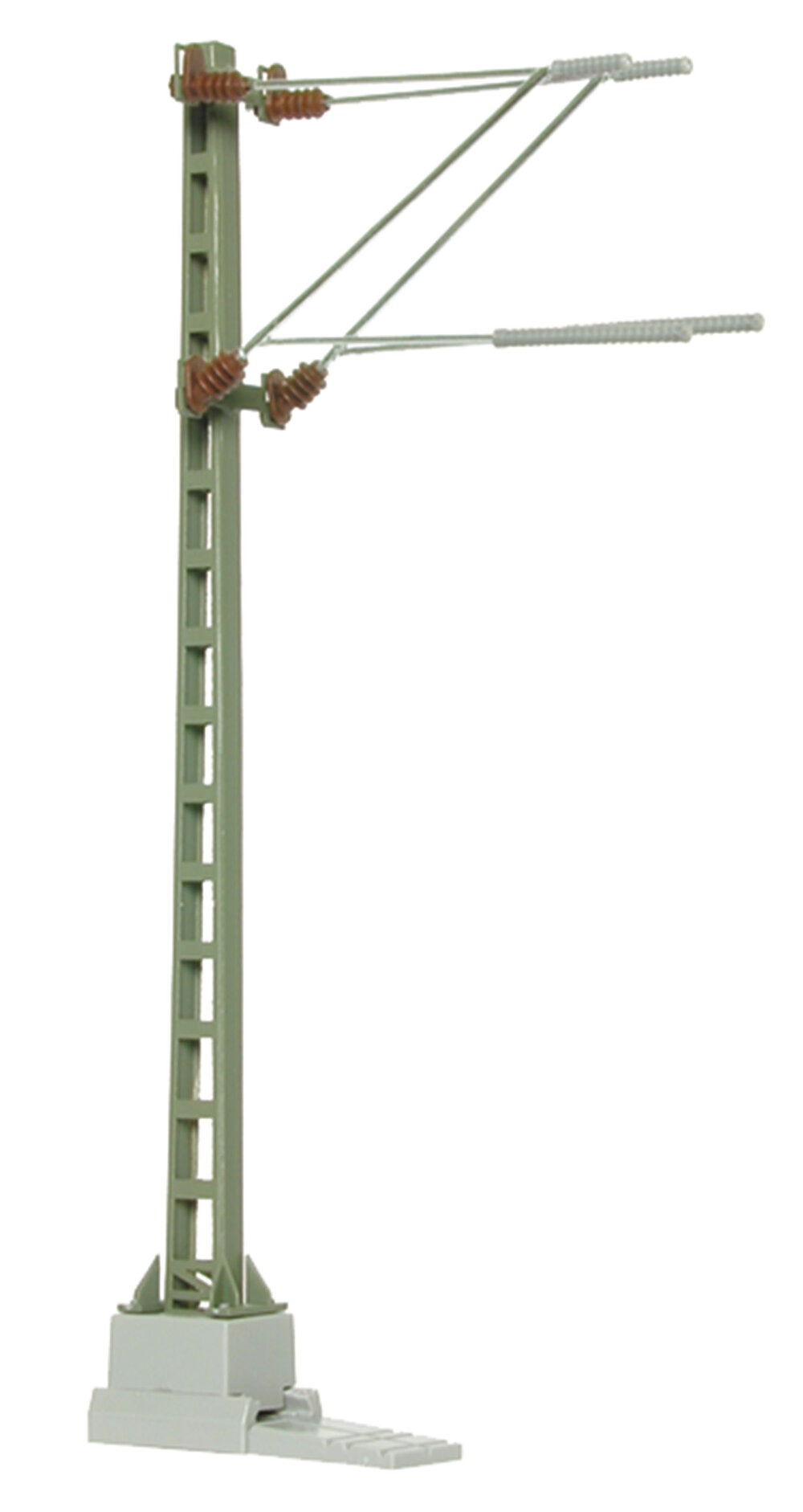 H0 Streckenmast/Doppelausleg.