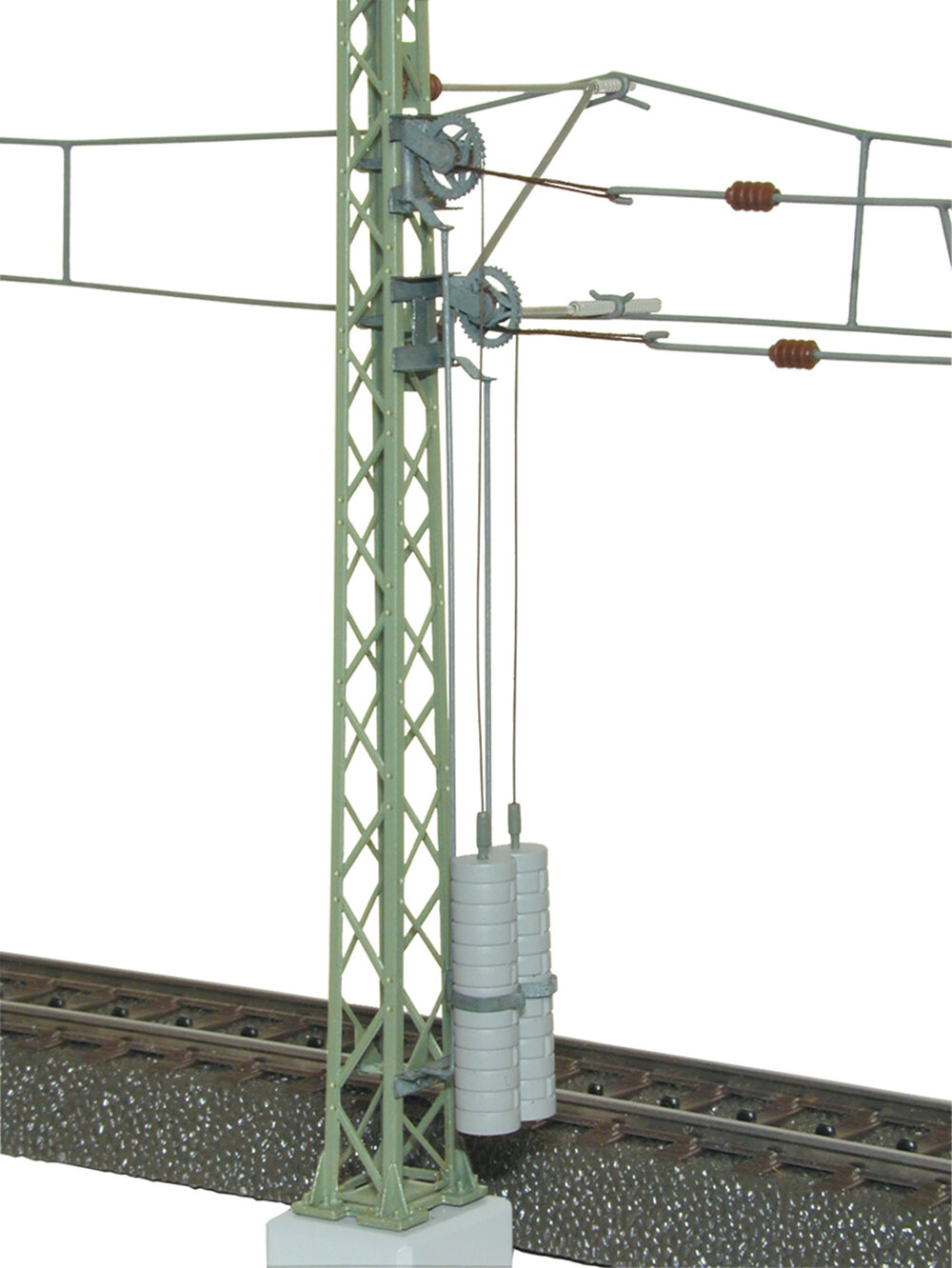 H0Radspannwerk,kpl.+Abspannm.