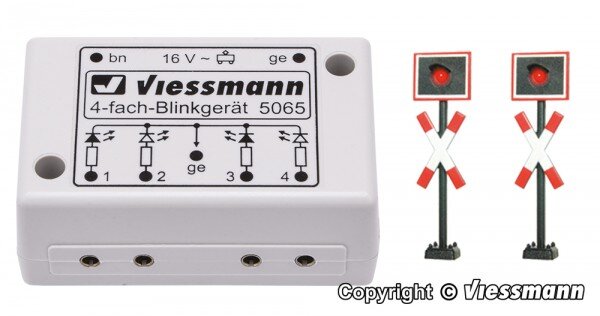 N Andreaskreuze,2 St.+Blinkel