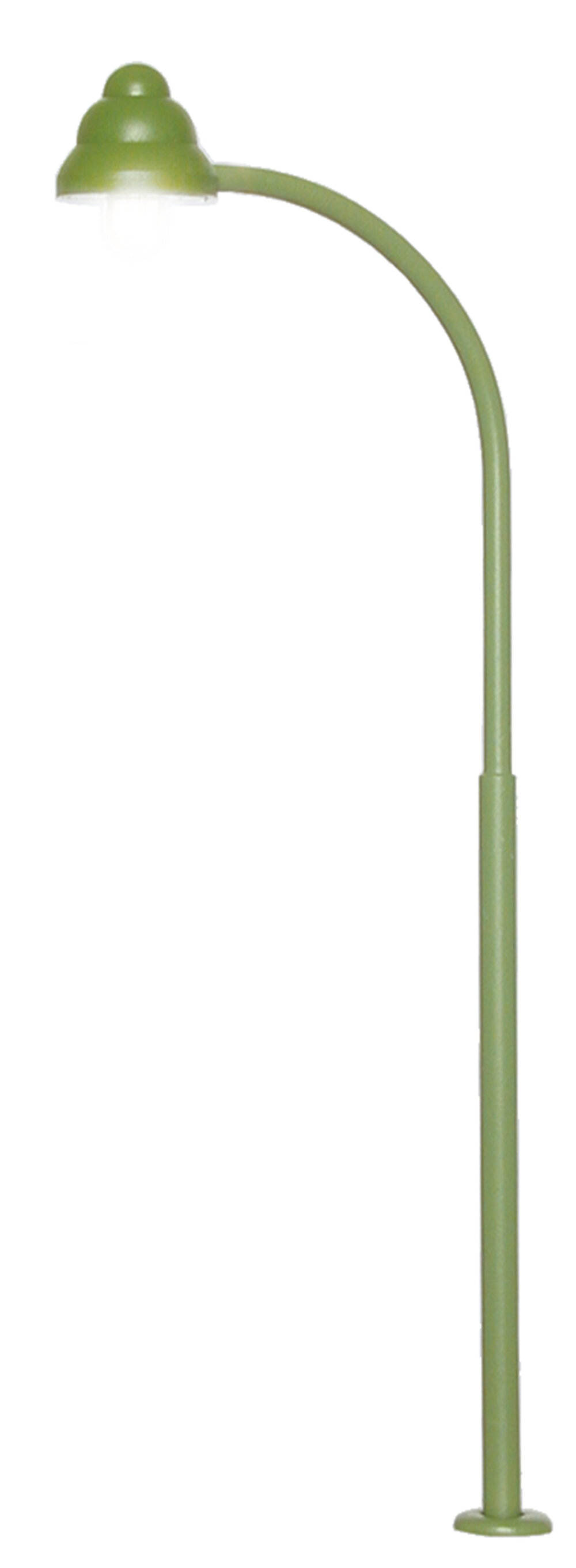 H0 Bogen-Gaslaterne, LED warm