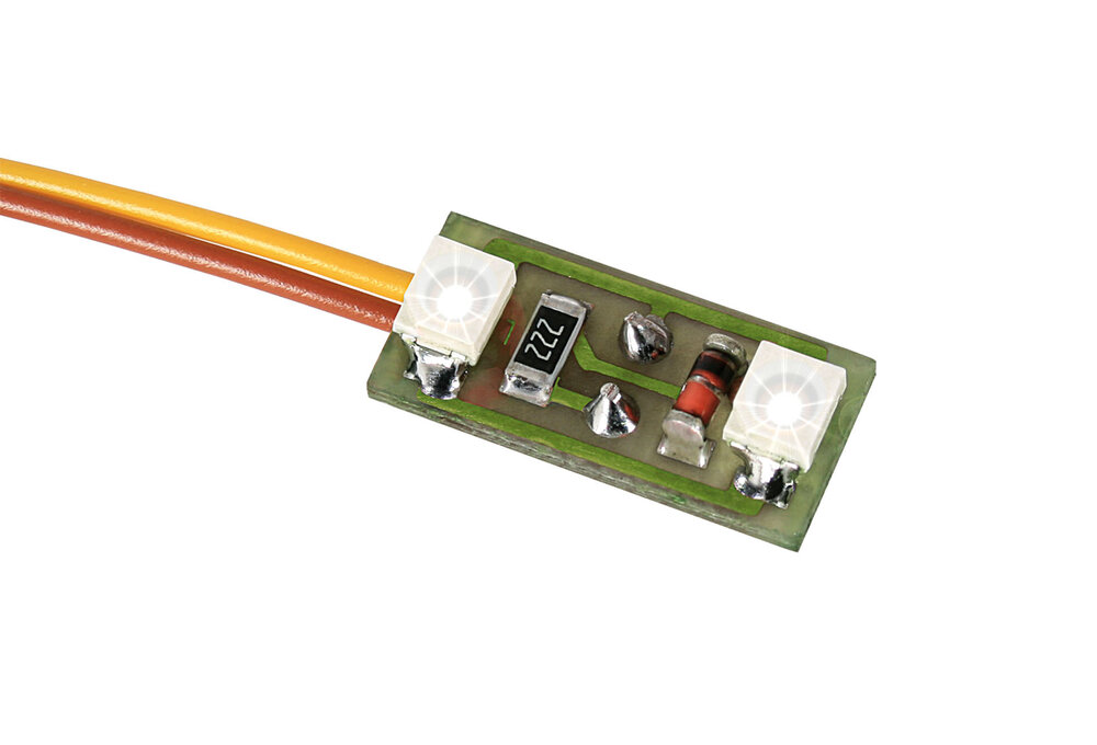 H0 Hausbeleuchtung 2LEDs weiß (3)