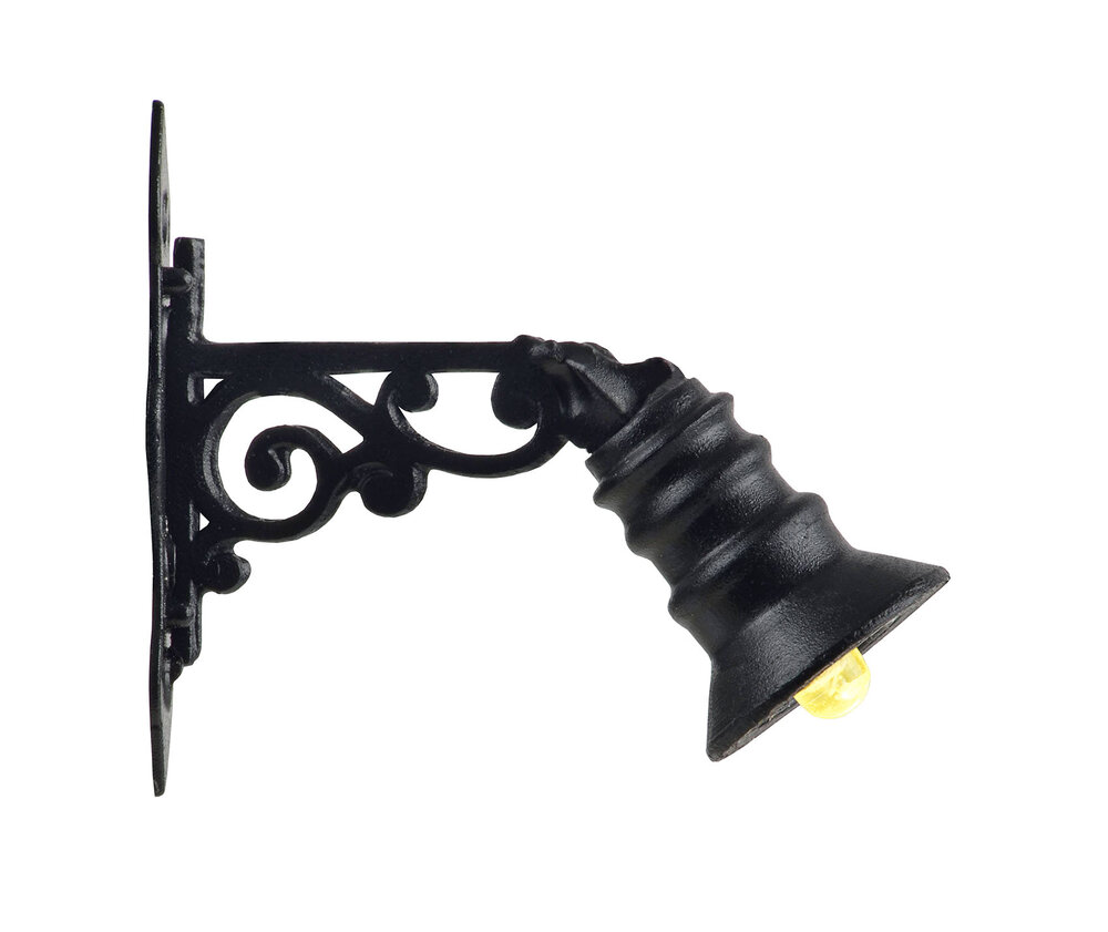 H0 Wandlaterne, LED warmweiß (1)
