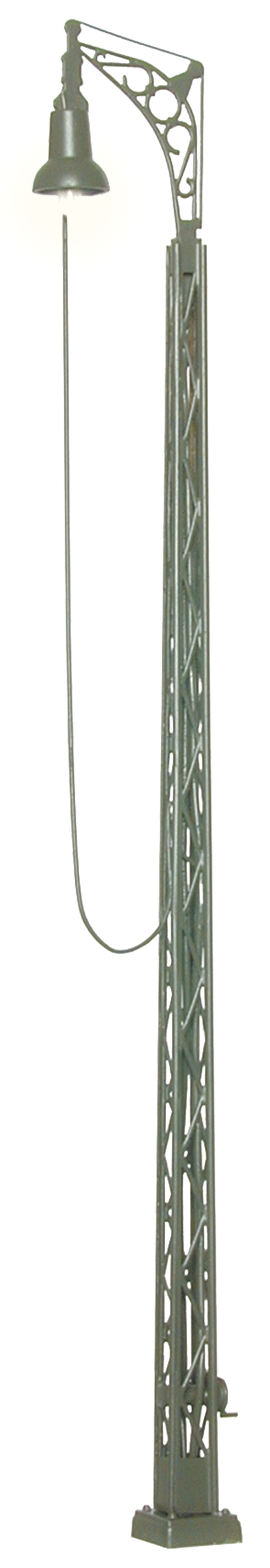H0 Gittermastleuchte 142 mm