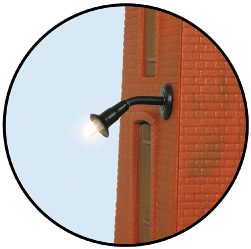 N Wandleuchte, LED warmweiss