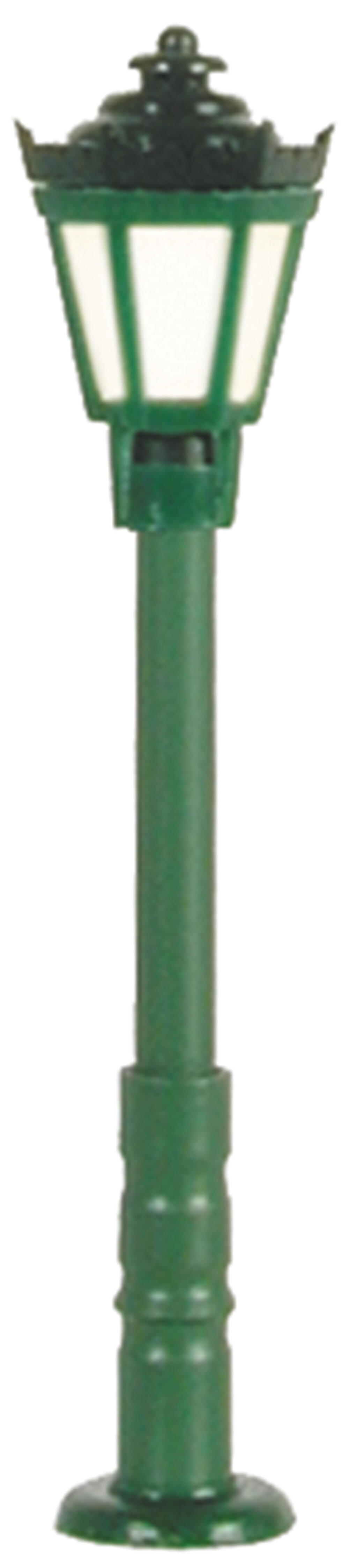 N Parklaterne gruen, LED