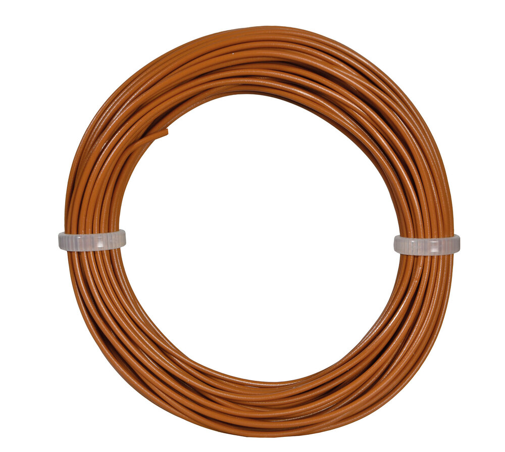 Kabelring, 0,14 mm², braun,10