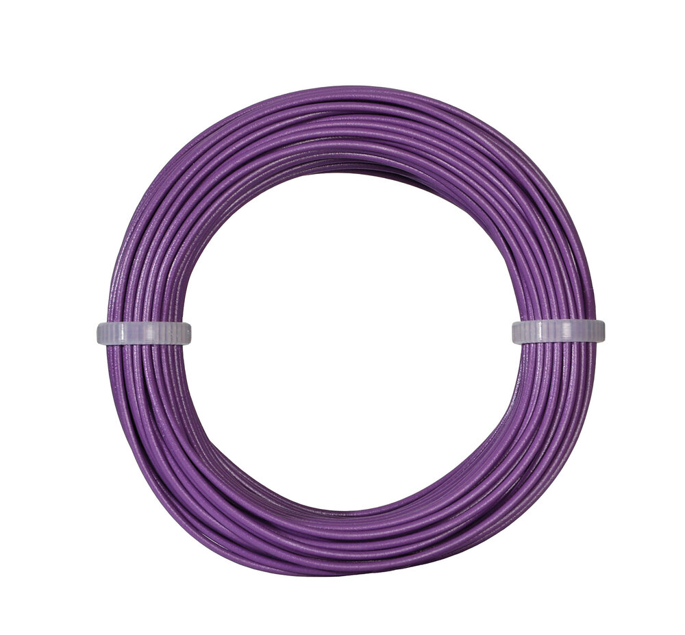 Kabelring, 0,14 mm², lila,10m