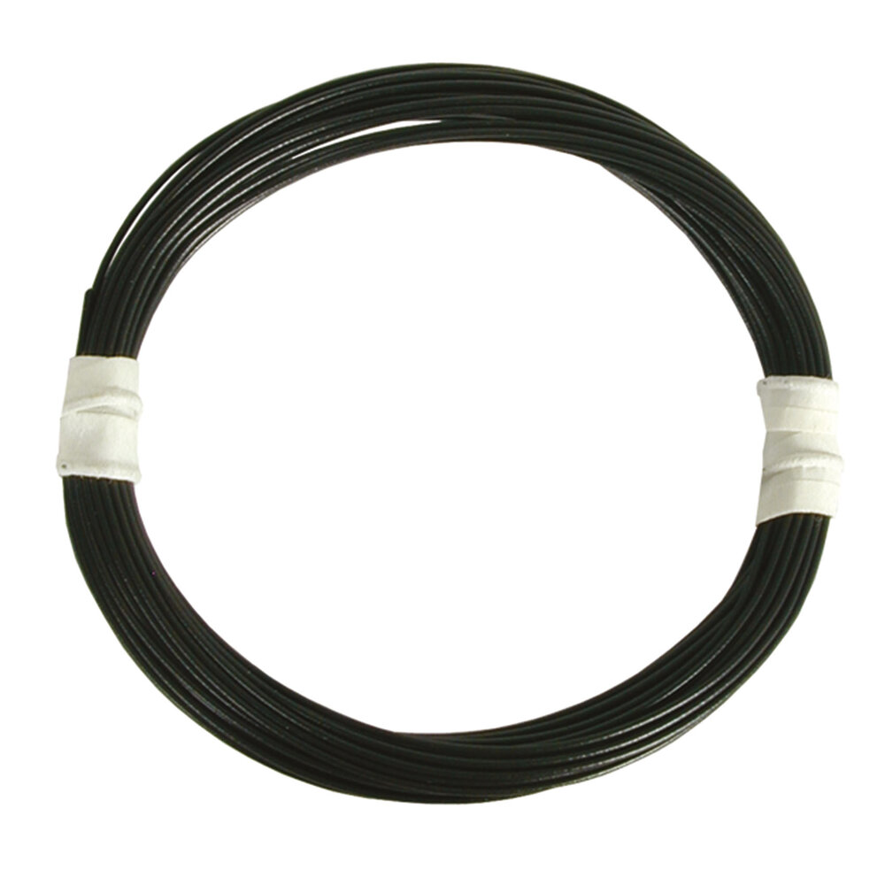 Spezialdraht 0,6mm²,5 m,schw.