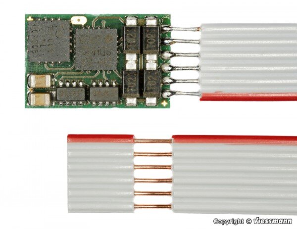 Lokdecoder DH10A DCC+Selectr.