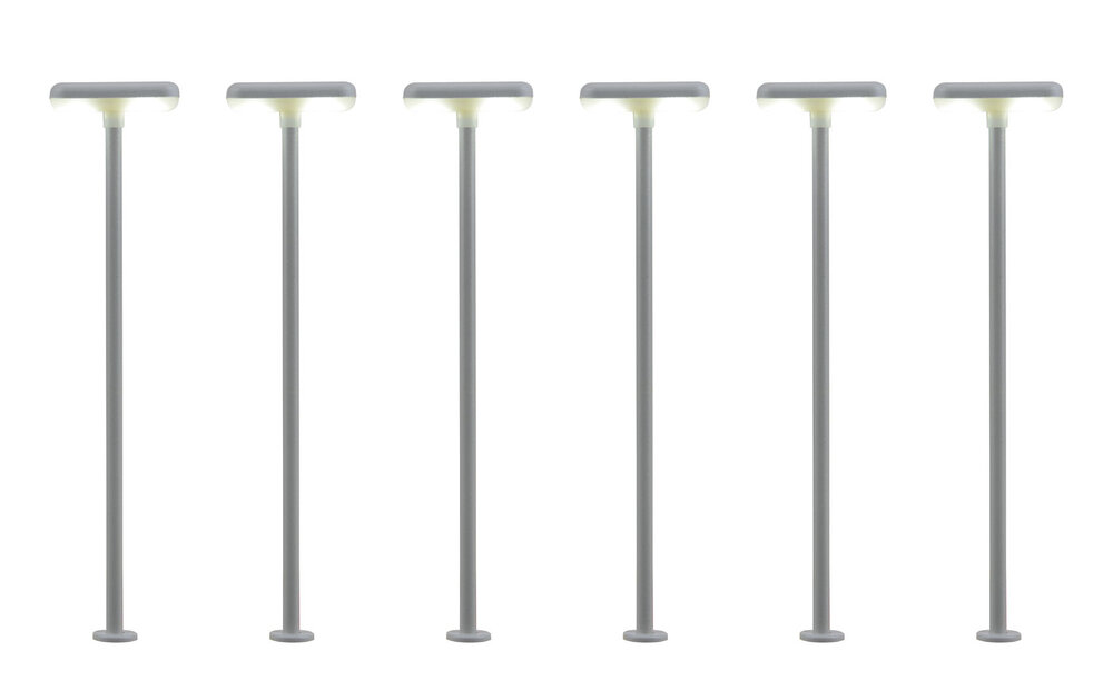 H0 Bahnsteigl., 2 LED 5+1