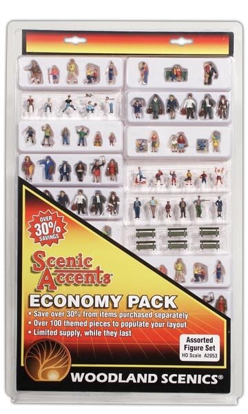 HO Assorted Figures Economy Pk