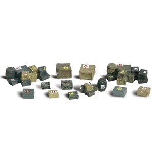 ASSORTED CRATES O