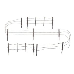NÂ Barbed Wire Fence