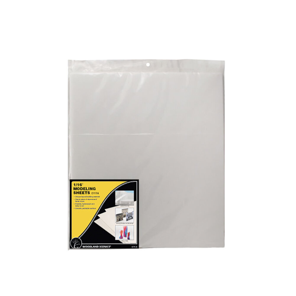 1/16″MODELLING SHEETS 8PC