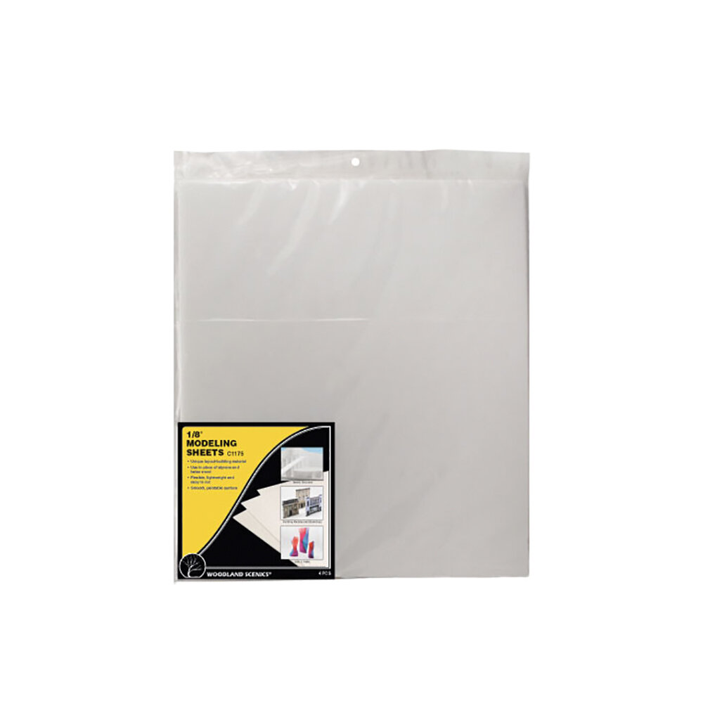 1/8″ MODELLING SHEETS 4PC