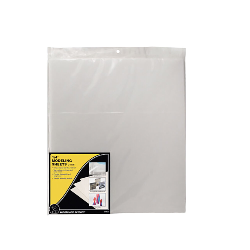1/4″ MODELLING SHEETS 2PC