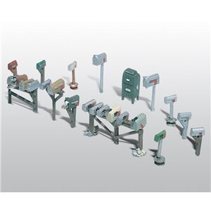 ASSORTED MAILBOXES 17