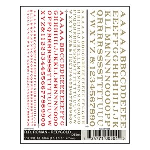 R.R. Roman - Red/Gold