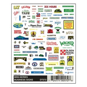 Mini-Series Business Signs