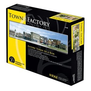 TOWN&FACTORY BUILDING SET