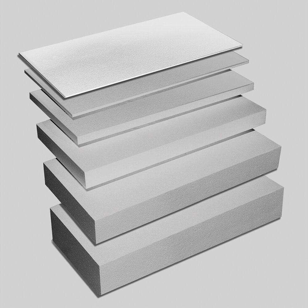 1/2″ FOAM SHEET 1'X2'4PCS