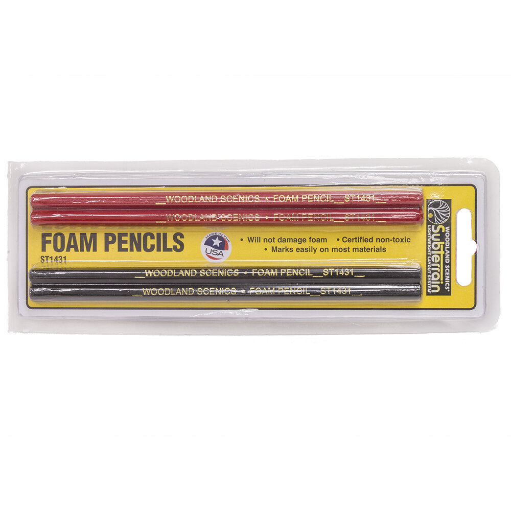 FOAM PENCILS 4PCS.
