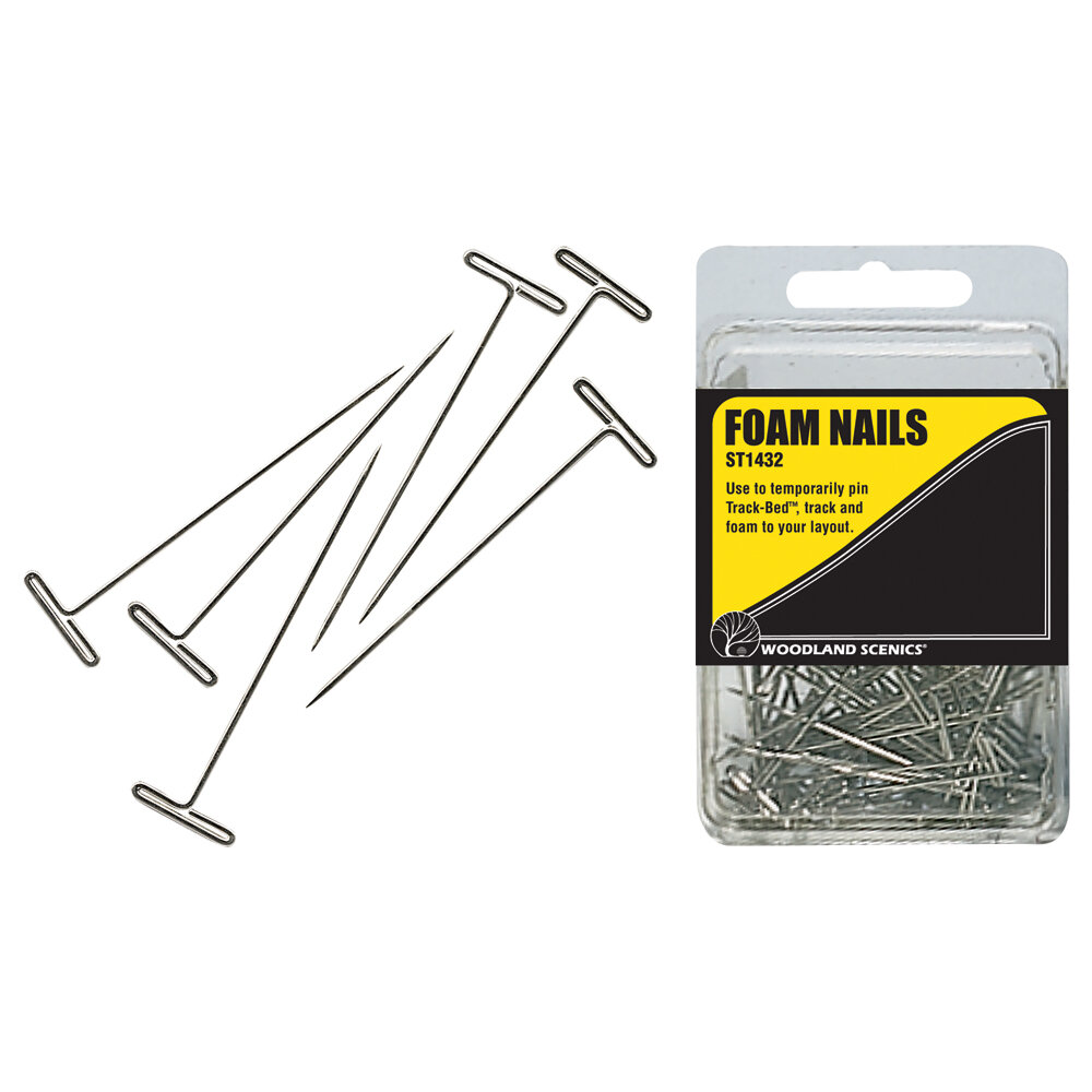 FOAM NAILS 75PCS.