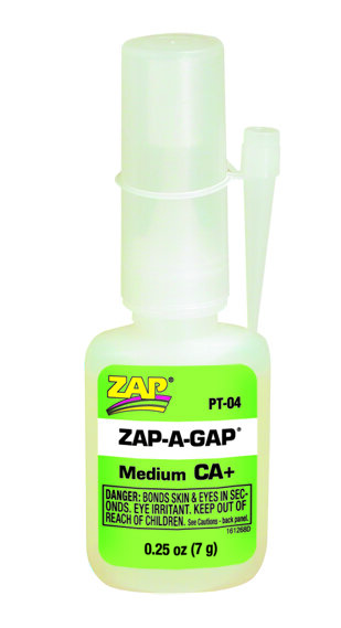 1/4 oz. (7 gram) Zap-A-Gap CA+(12)