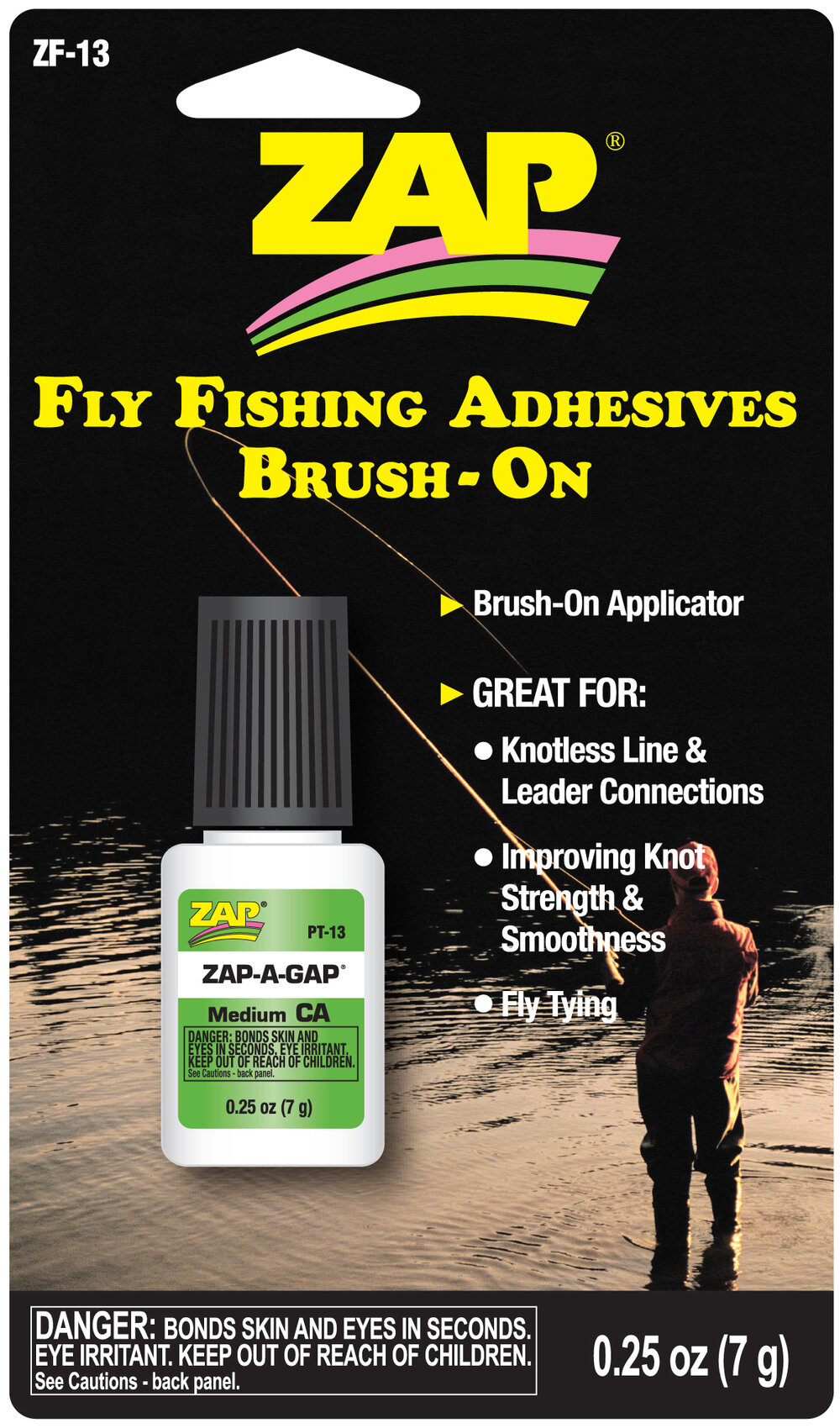 1/4 oz. (7 gram) Brush-On Zap-A-Gap, car