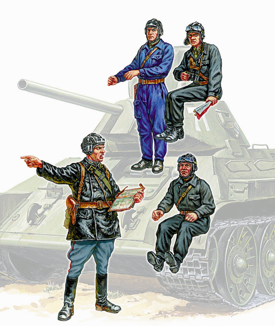 Soviet Tank Crew