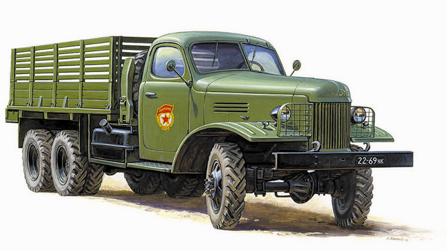 ZIS-151 Soviet Truck