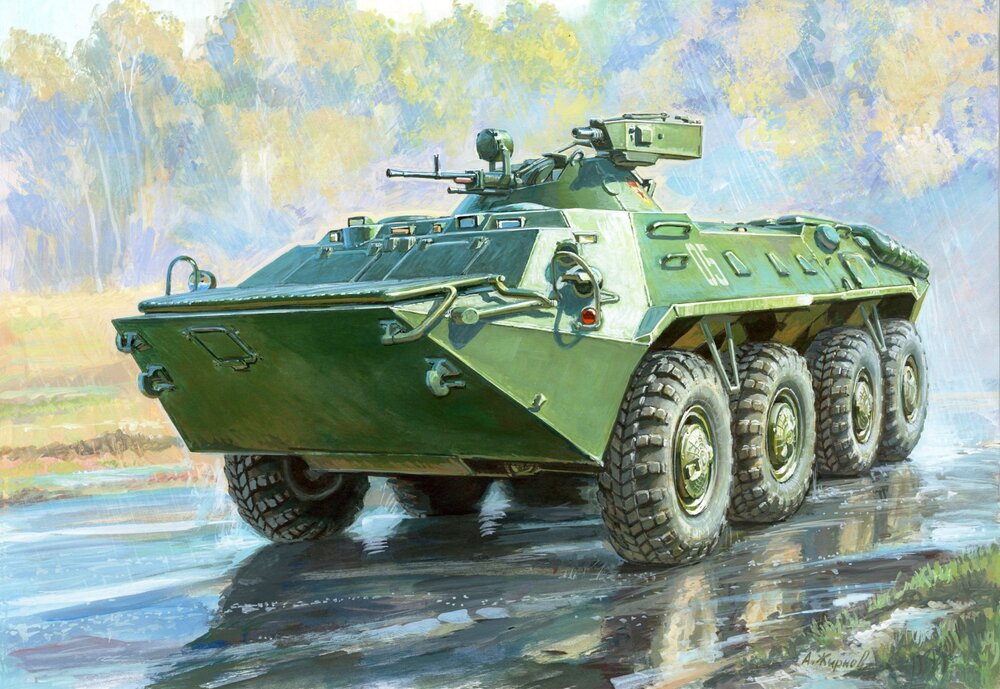 BTR-70 with MA-7 Turret