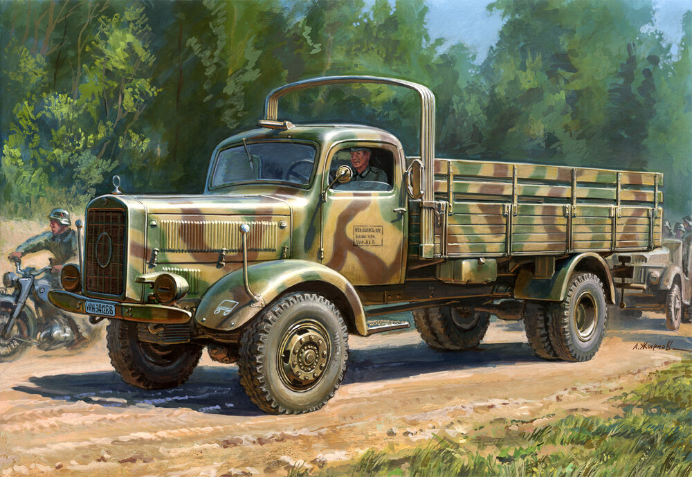 German Heavy Truck L4500A