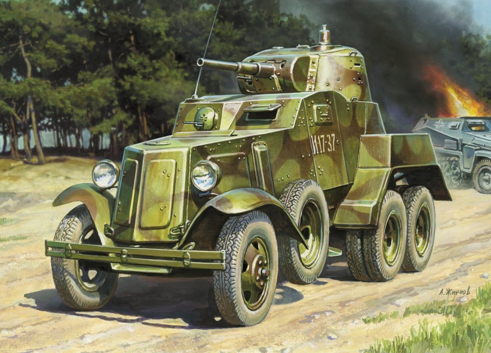 Soviet Armored Car BA-10
