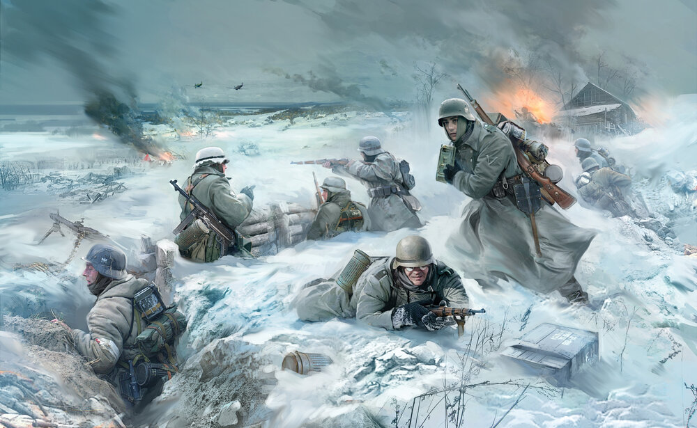 German Infantry Winter 1941/42