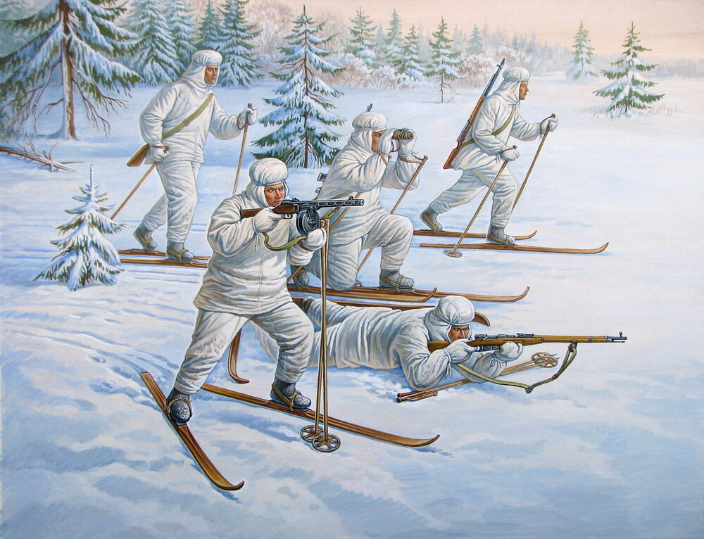 Soviet Skiers